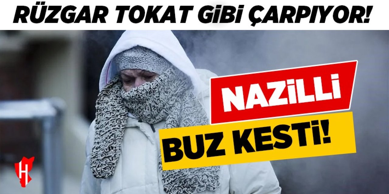 Nazilli buz kesti: Dışarı çıkmak bile cesaret istiyor!