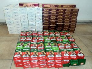 Buharkent’te 930 Paket Kaçak Sigara ve 108 Adet Kahve Ele Geçirildi