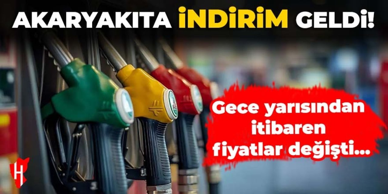 Akaryakıtta tabela değişti!