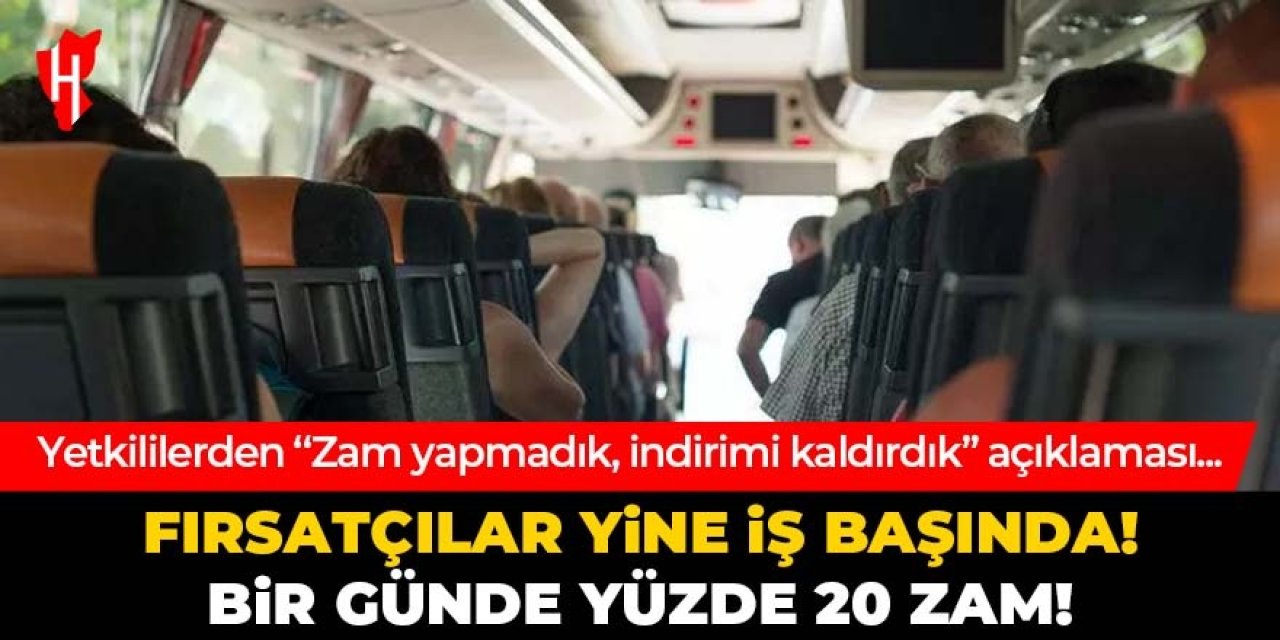 Fırsatçılar iş başında: Bir günde yüzde 20 zam!