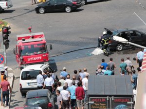 Seyir Halindeki Araç Alev Aldı