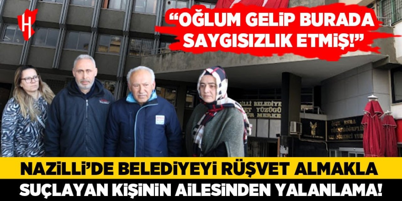 Nazilli'de rüşvet iddiaları yalan çıktı!