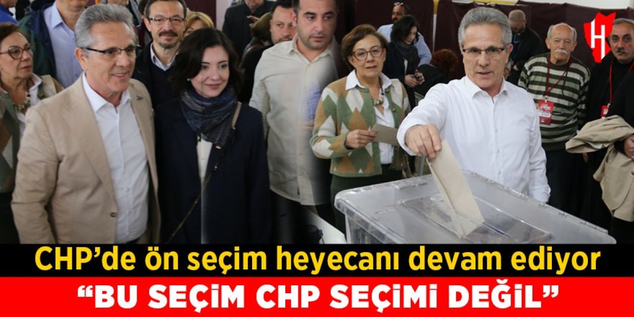 Nazilli'de ön seçim heyecanı devam ediyor: "Bu seçim CHP seçimi değil!"