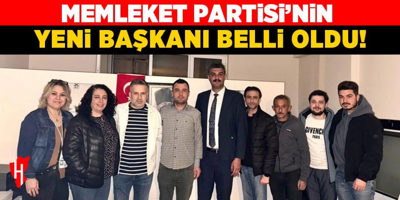 Memleket Partisi'nin yeni başkanı belli oldu!
