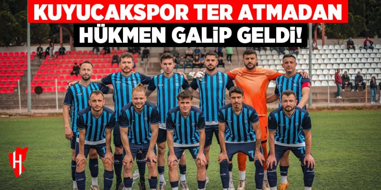 Kuyucakspor ter atmadan maçı kazandı