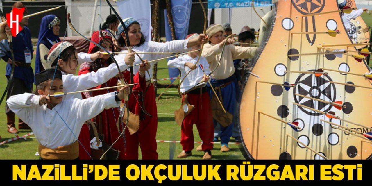 Nazilli'de okçuluk rüzgarı esti!