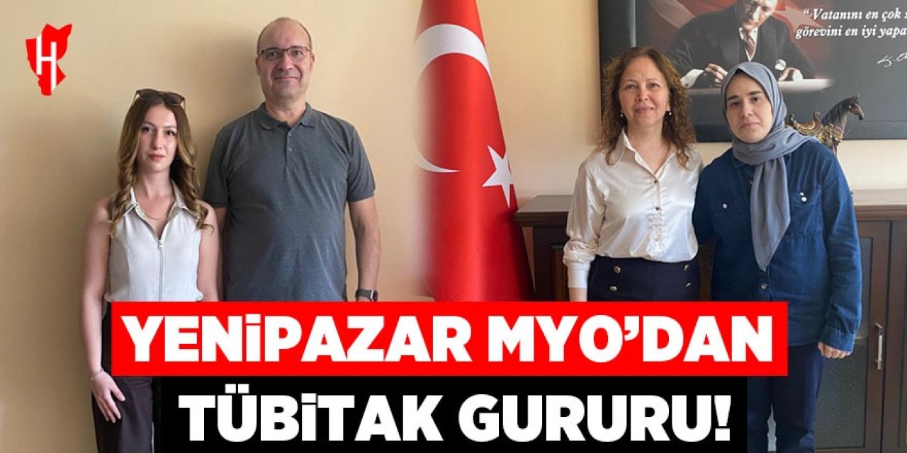 Yenipazar MYO’dan TÜBİTAK gururu