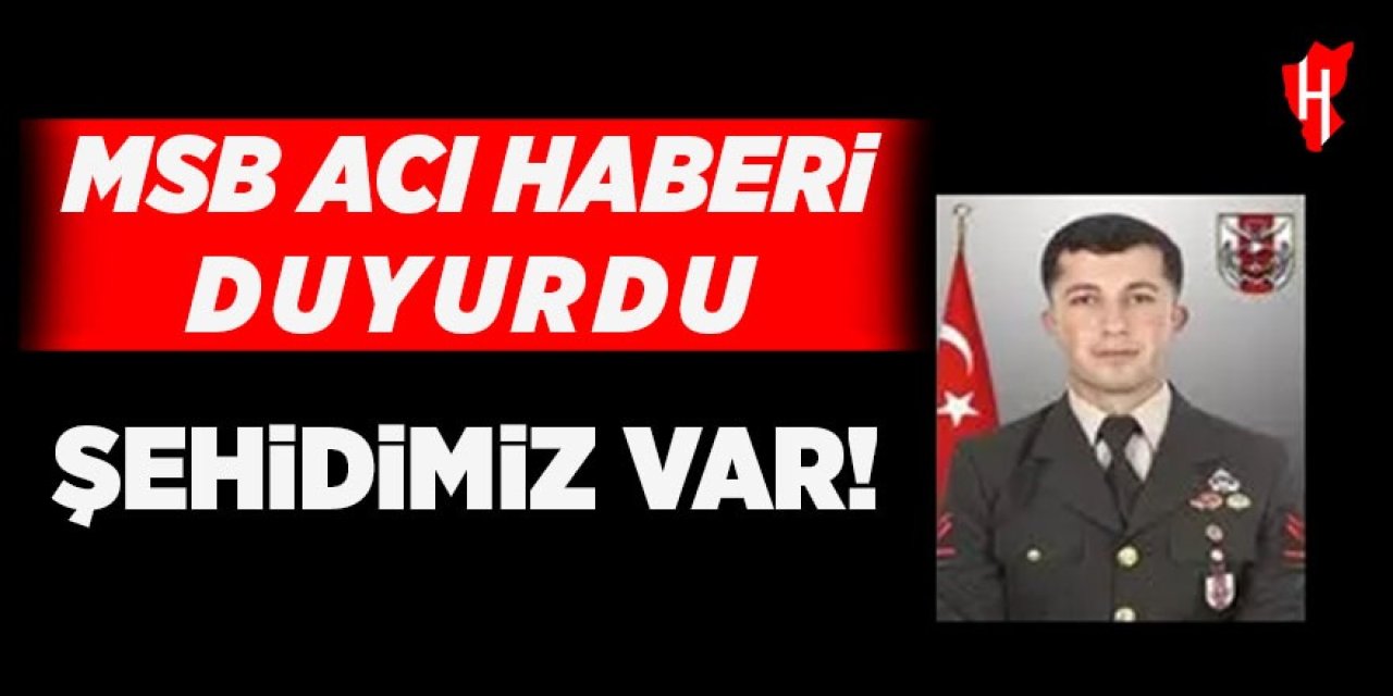 Şehidimiz var