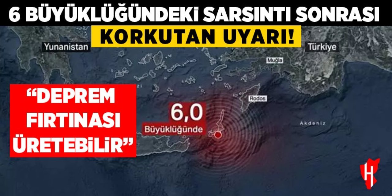 6 büyüklüğündeki sarsıntı sonrası "Deprem fırtınası gelişebilir" uyarısı