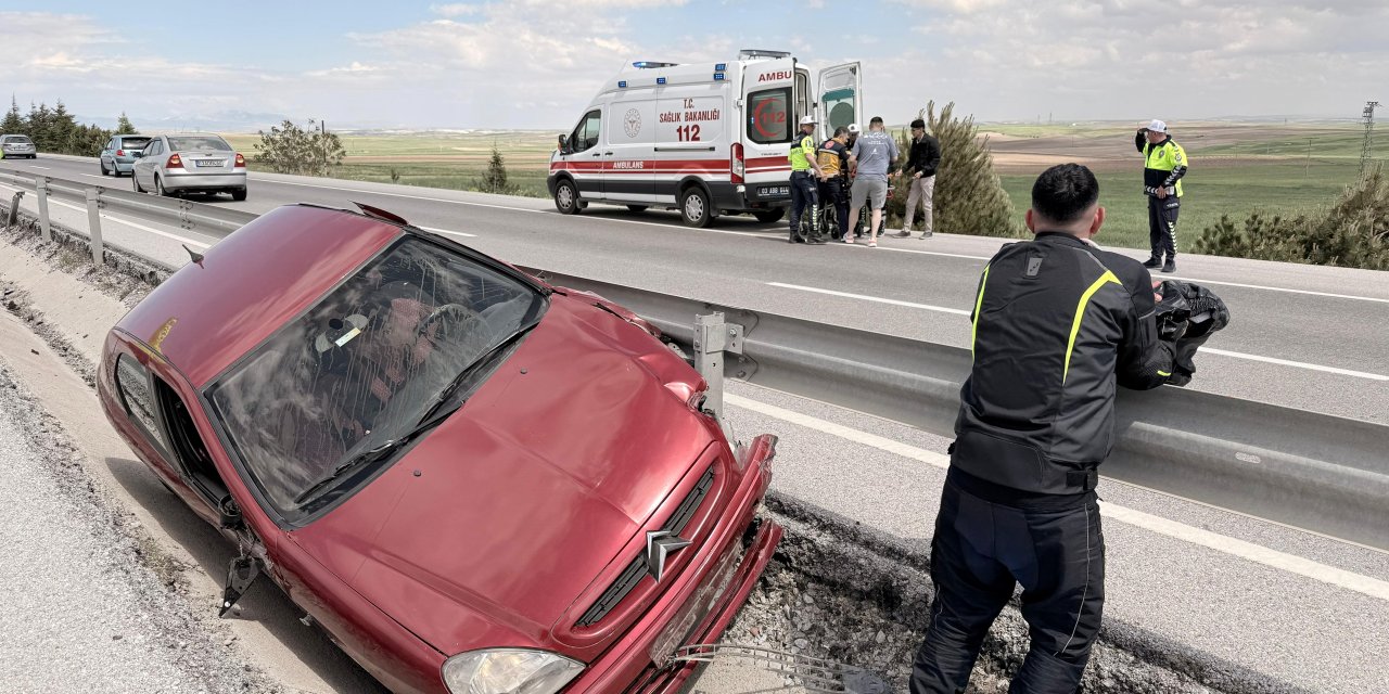 Sürücünün öldüğü kazayı araç kamerası saniye saniye kaydetti