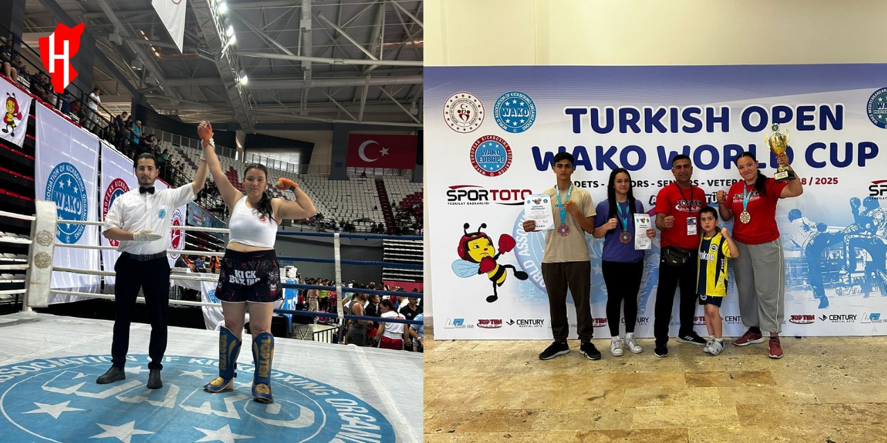Sökeli 3 genç sporcu Dünya Kupası’ndan madalyayla döndü