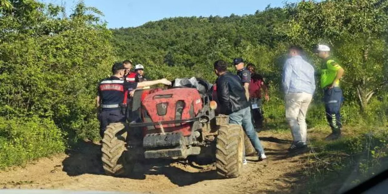 Babasının kullandığı traktörün altında kalan çocuk hayatını kaybetti
