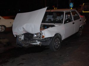 Alkollü Sürücü Trafik Kontrolünden Kaçınca Kaza Yaptı