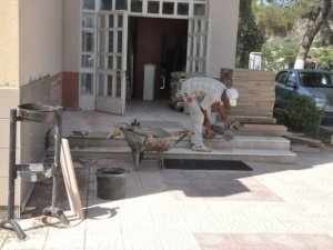 İsabeyli İlk ve Orta Okulu Yenileniyor