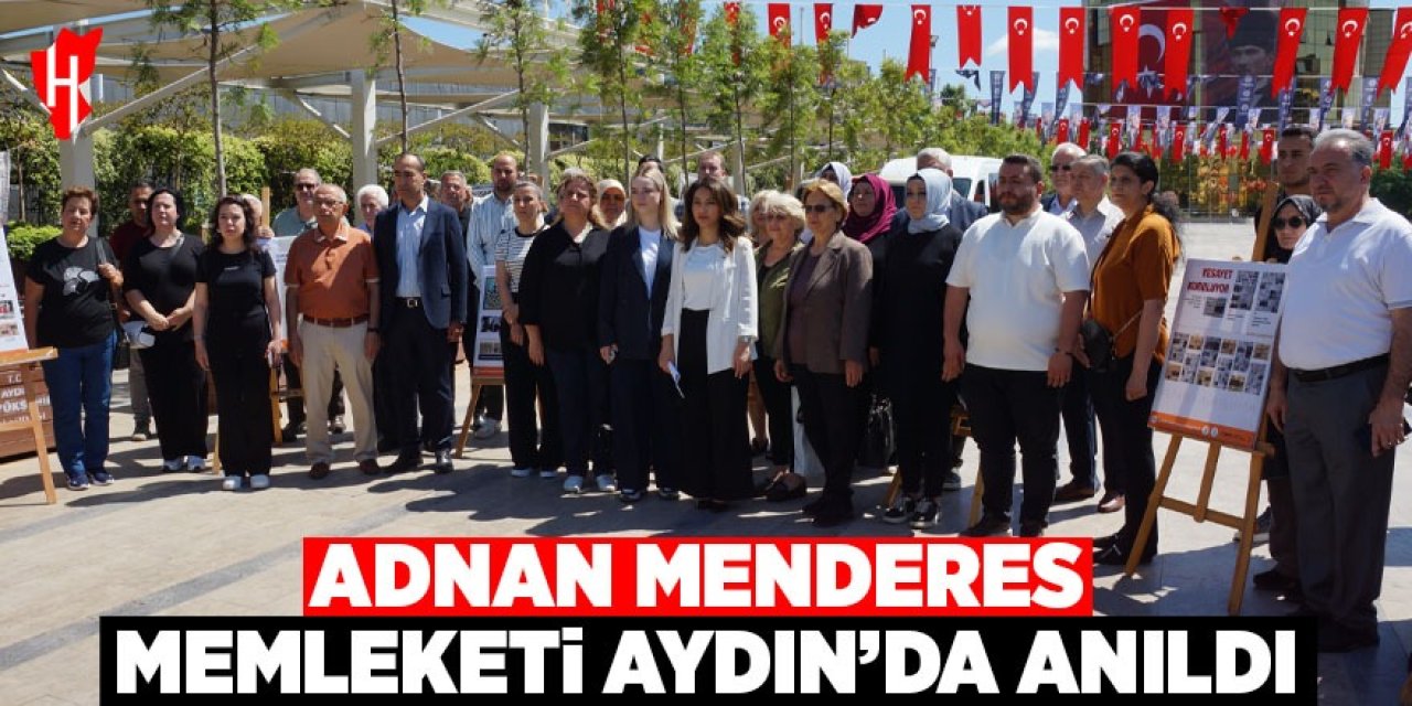 Merhum Başbakan Menderes, memleketinde anıldı