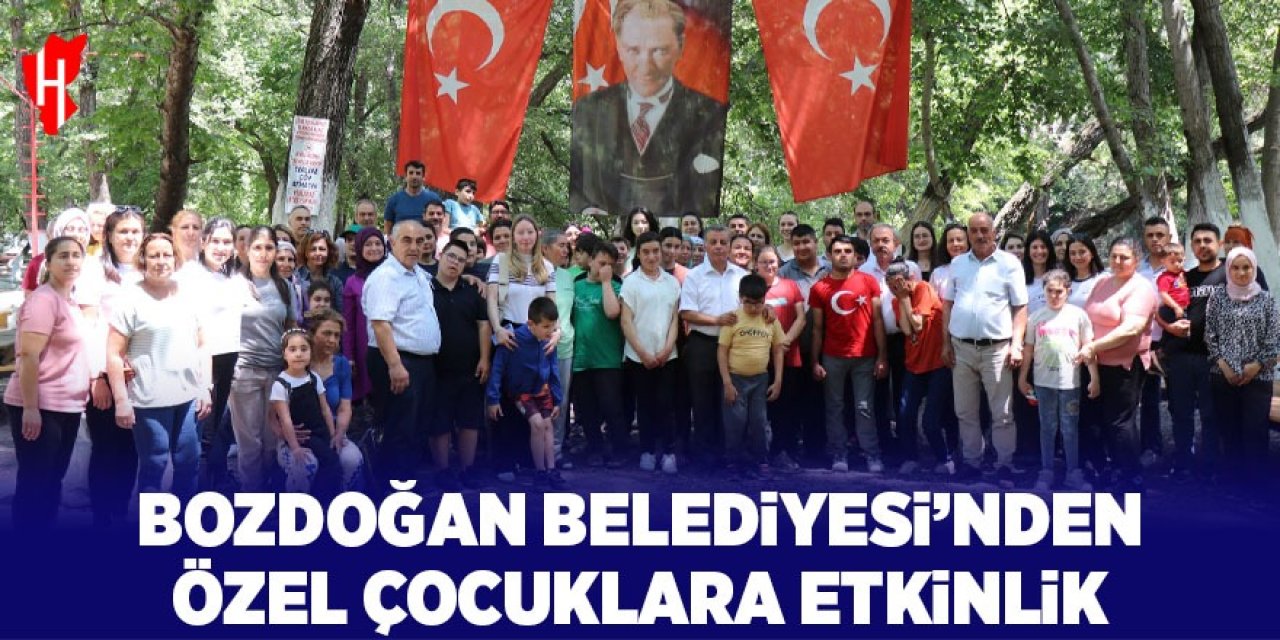 Bozdoğan Belediyesi'nden özel çocuklara etkinlik
