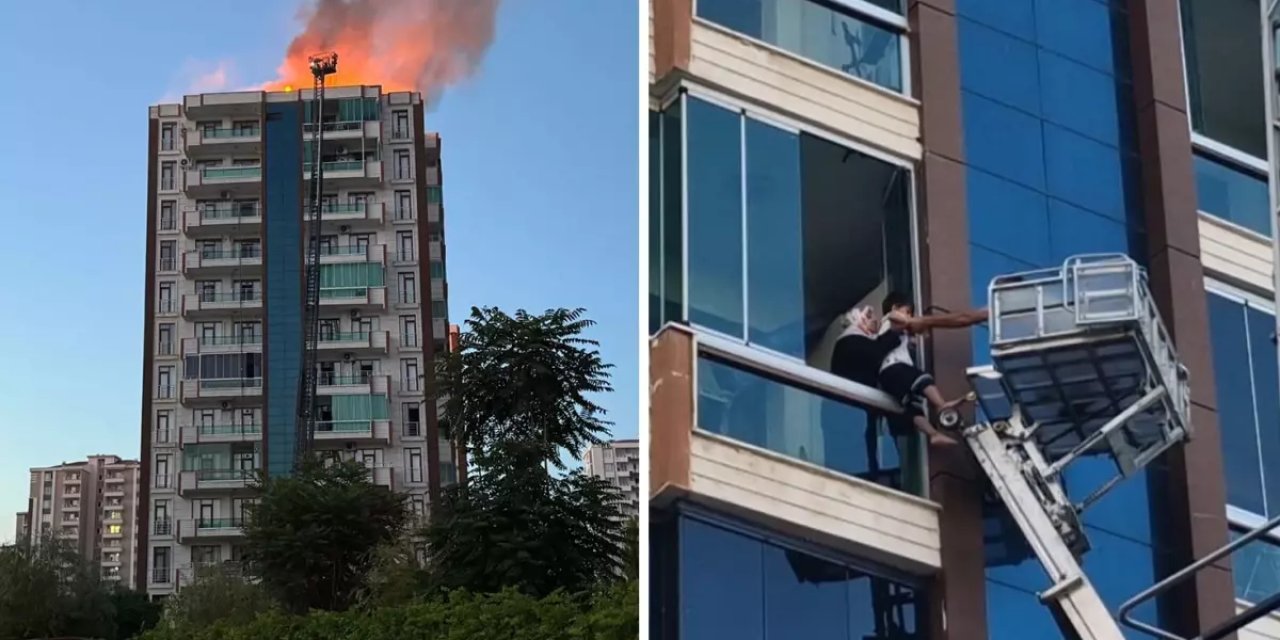 13 katlı apartmanda yangın: 2'si çocuk, 3 kişi hayatını kaybetti