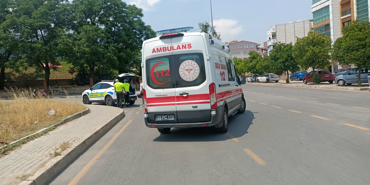 Nazilli’de Motosiklet Kazası: 2 Genç Yaralandı