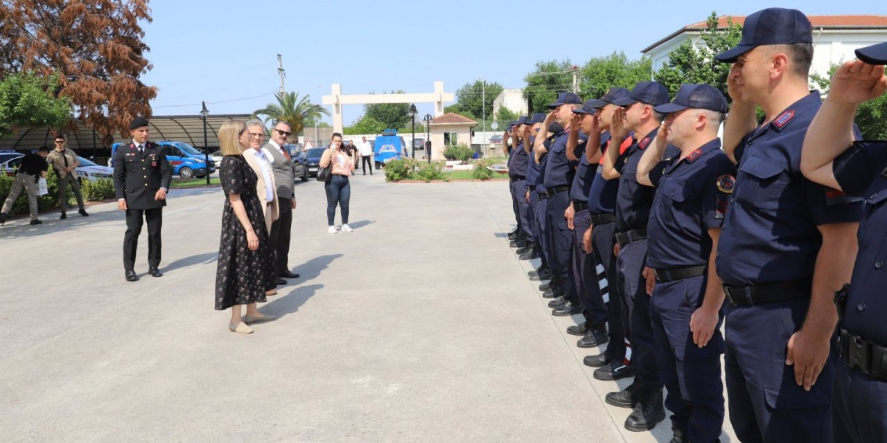 Nazilli Protokolünden görev başındaki personellere Bayram ziyareti