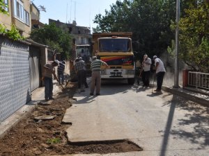 Nazilli'de Bozulan Yollar Tamir Ediliyor