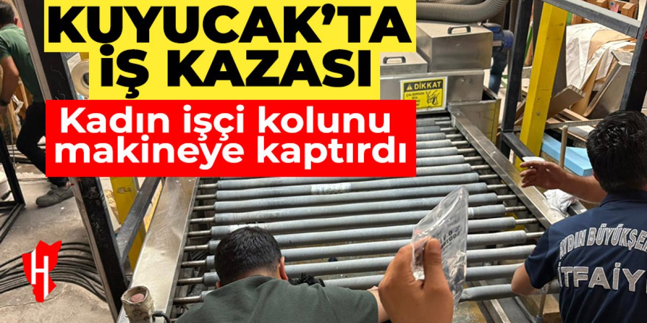 Kuyucak'taki cam fabrikasında iş kazası: Kadın işçi yaralandı