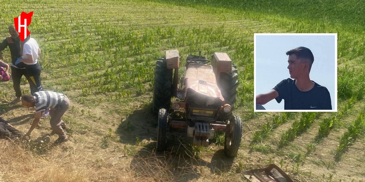 Traktör devrildi: 16 yaşındaki lise öğrencisi hayatını kaybetti