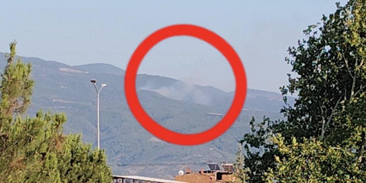 Nazilli’de Karıncalı Dağı yanıyor!