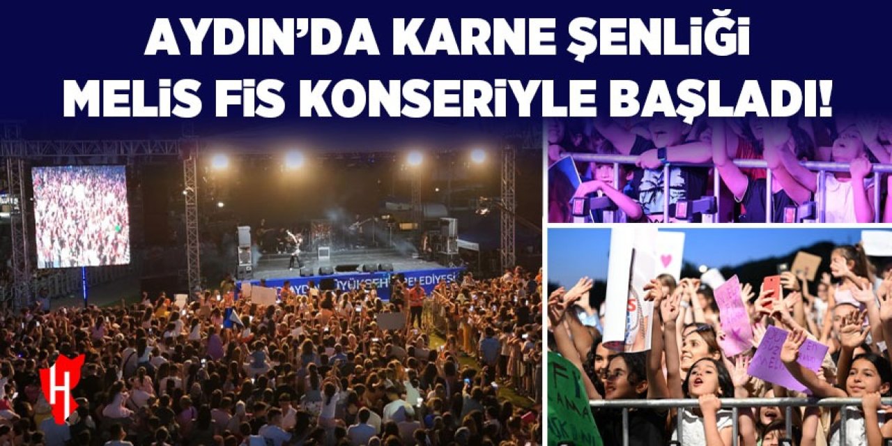 Aydın'da karne şenliği başladı!