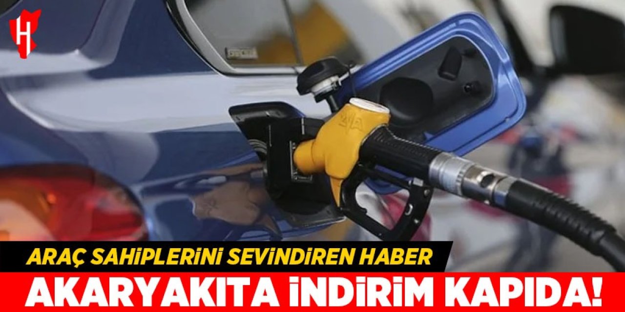 Araç sahiplerini sevindiren haber! Akaryakıta indirim kapıda