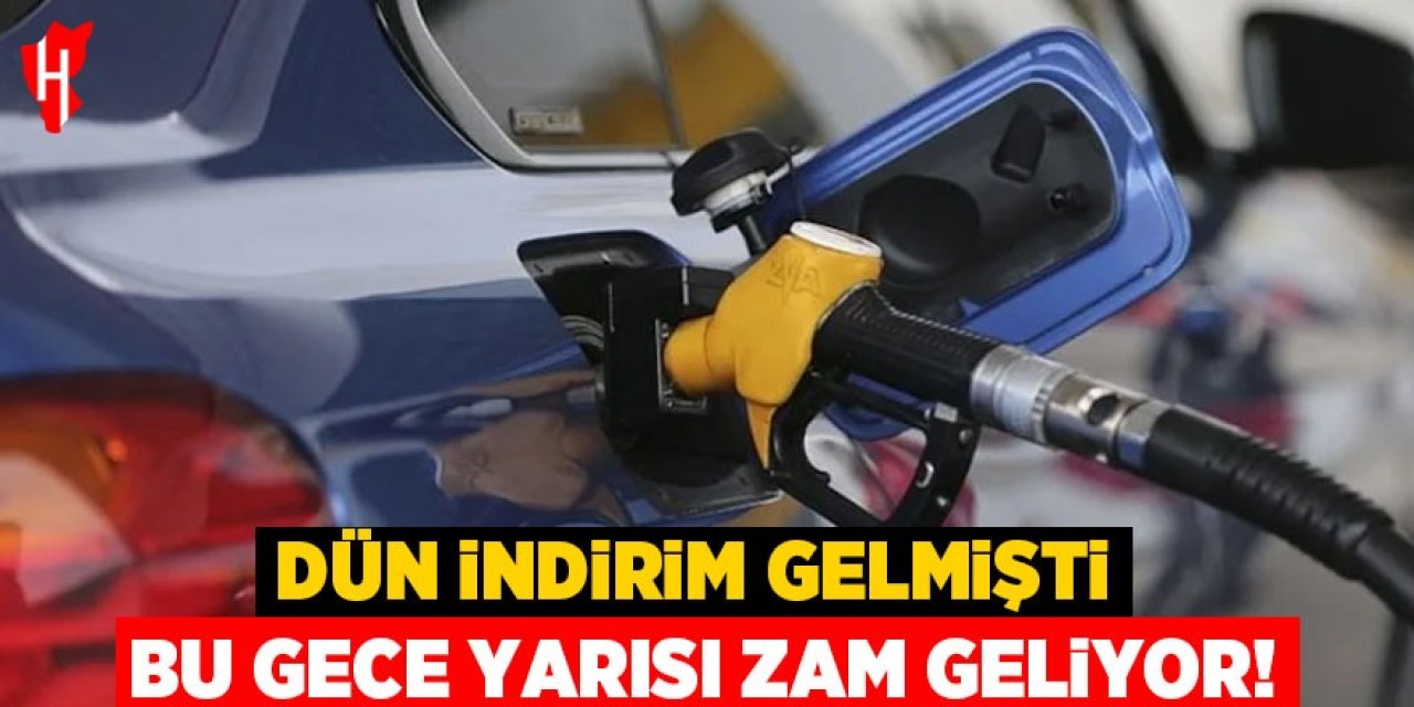 Tabela yine değişiyor! Akaryakıta zam!