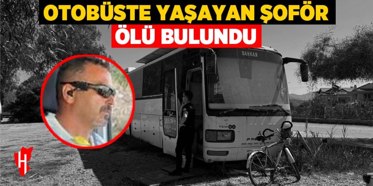 Aydınlı şoför ölü bulundu