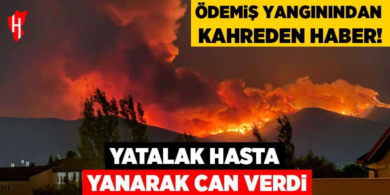 Yangından acı haber: Yatalak adam yanarak can verdi