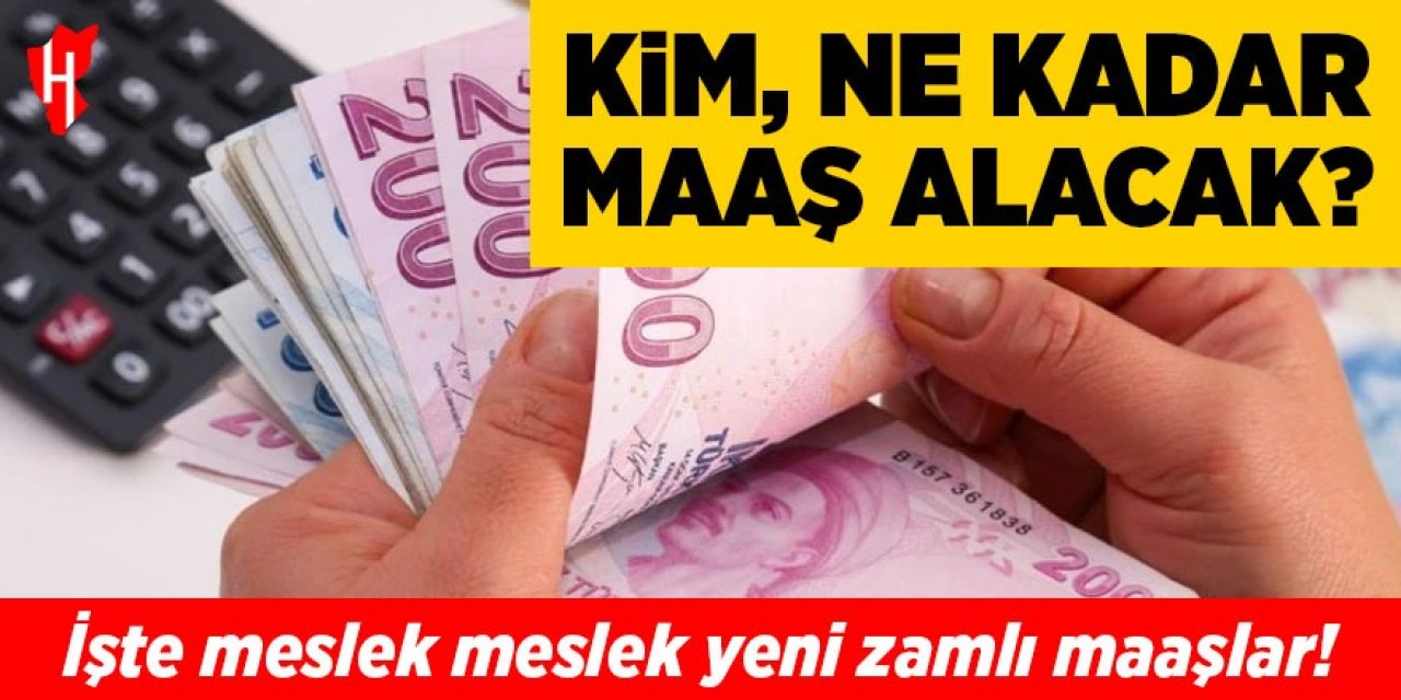 Memurların zam oranı belli oldu: Meslek meslek yeni zamlı maaşlar!