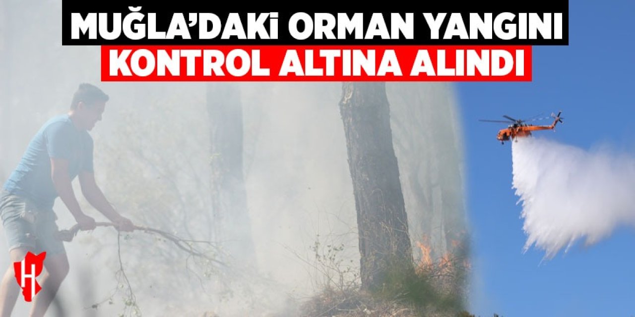 Orman yangını kontrol altına alındı