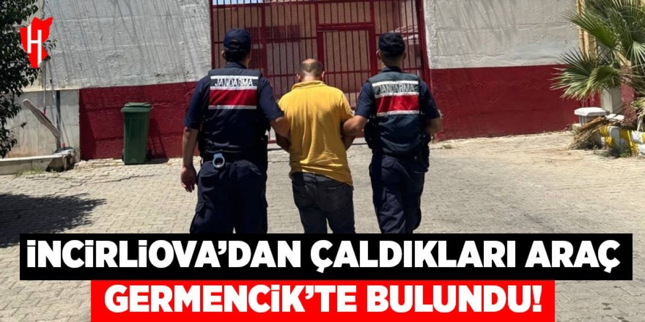 İncirliova'dan çaldıkları araç Germencik'te bulundu