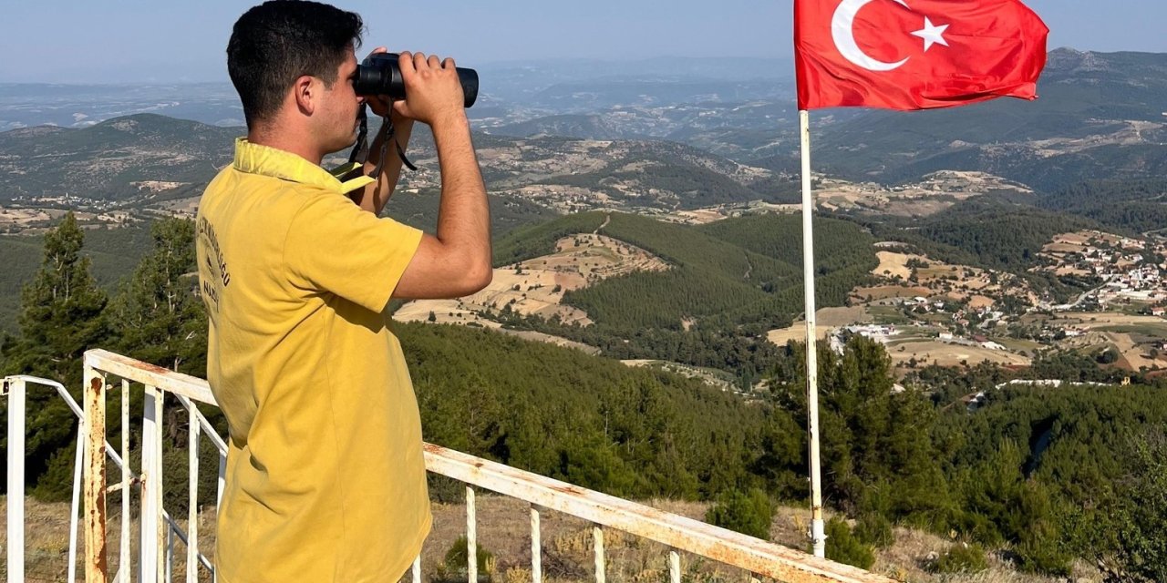 Bozdoğan’da ormanlar gözetleniyor