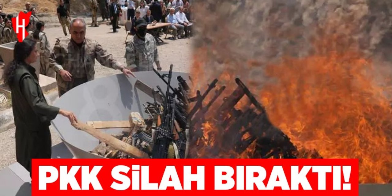 PKK silah bıraktı!
