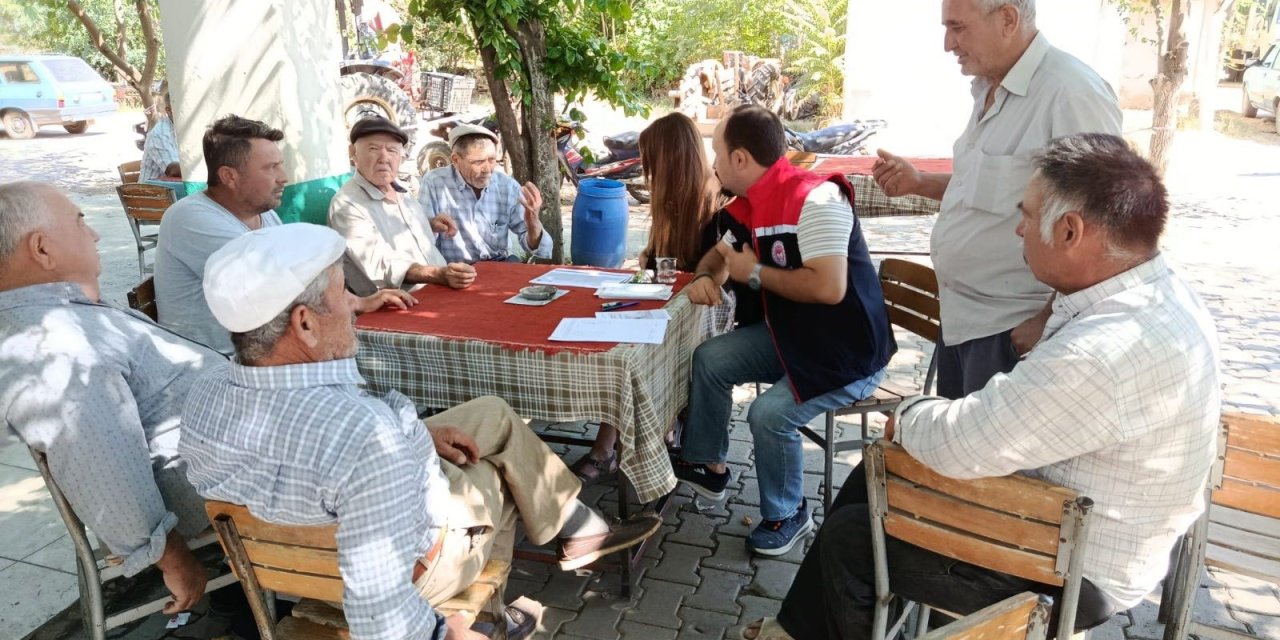 Nazilli'de çiftçilere hijyeni eğitimi