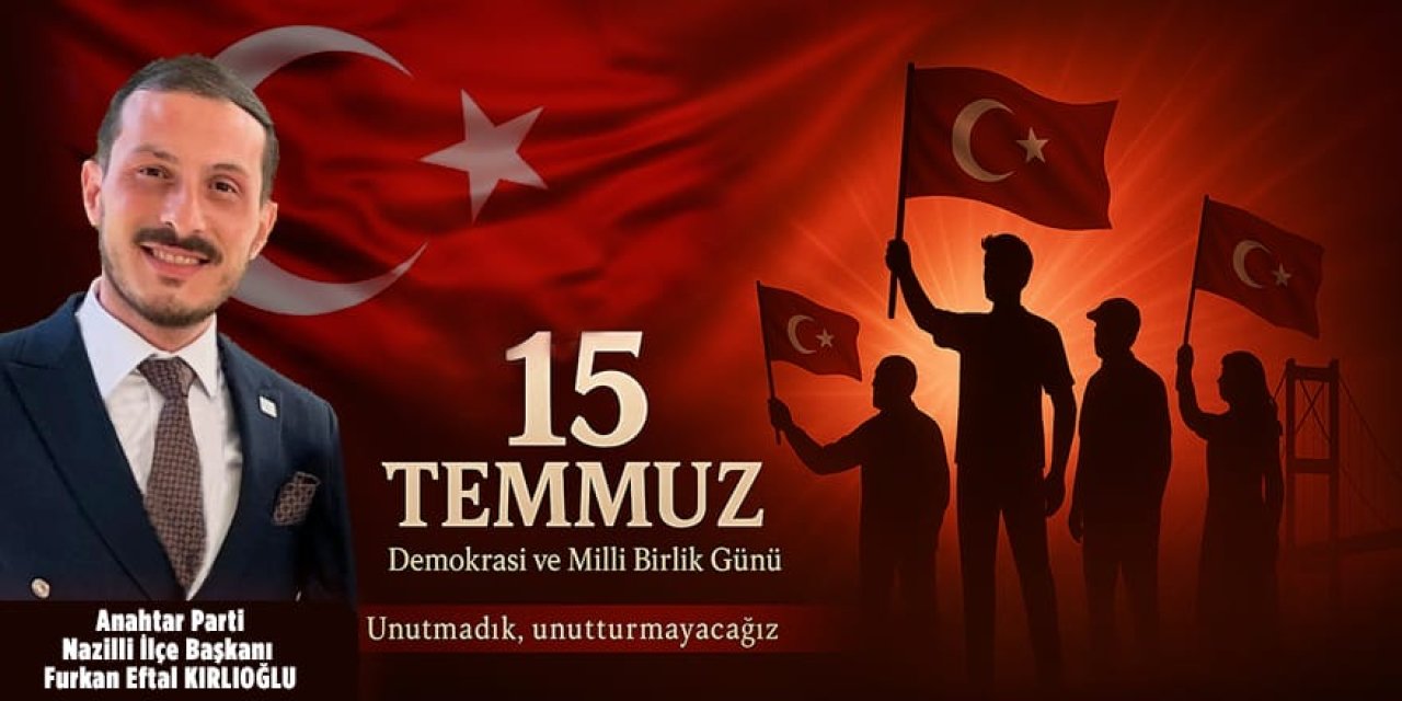 A Parti Nazilli İlçe Başkanı Furkan Eftal Kırlıoğlu