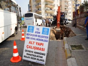 Aydın'da Alt Geçitdeki Su Taşkınları Son Buluyor
