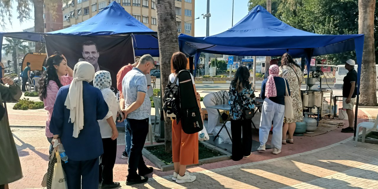 Nazilli’de Ferdi Zeyrek için lokma hayrı düzenlendi