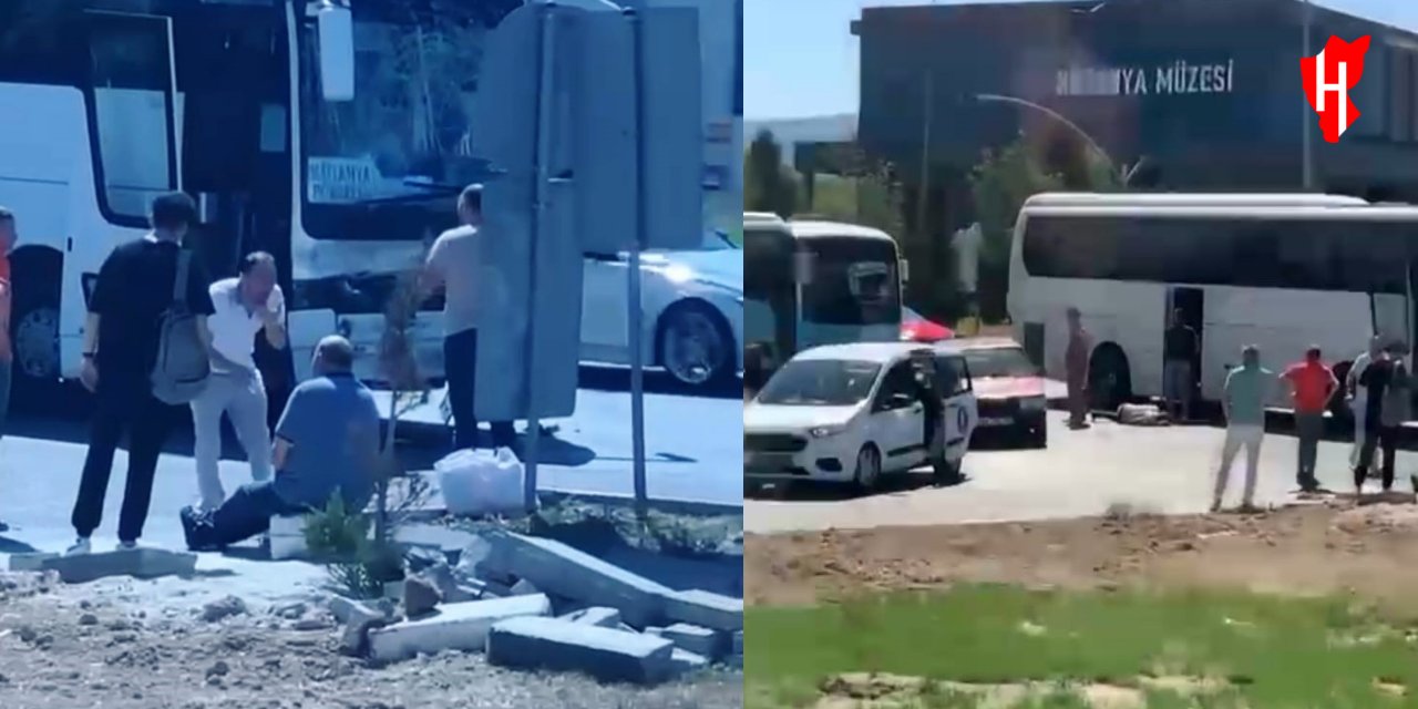 İşçi servisi tankere çarptı: 8 yaralı
