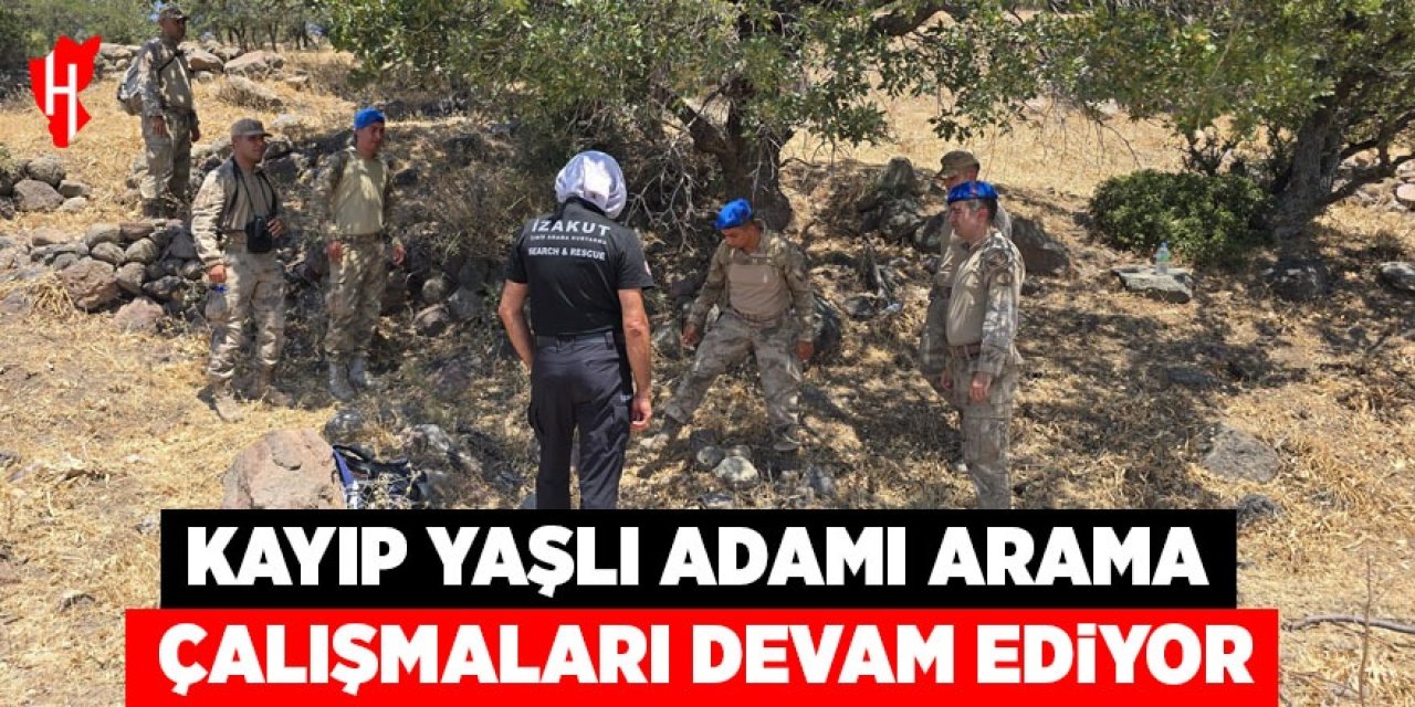 Kayıp yaşlı adamı arama çalışmaları devam ediyor