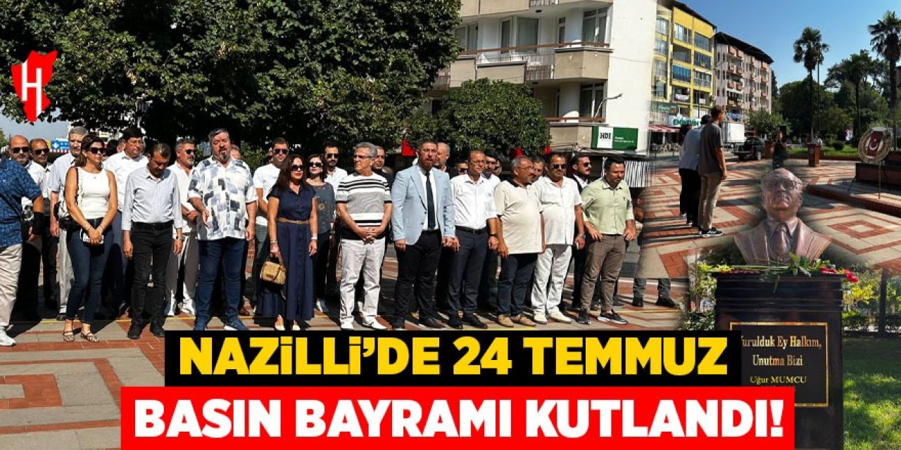 Nazilli'de Basın Bayramı kutlandı