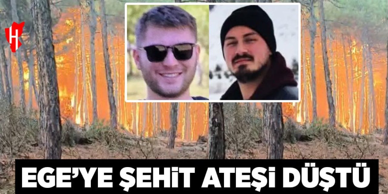 Ege'ye şehit ateşi düştü