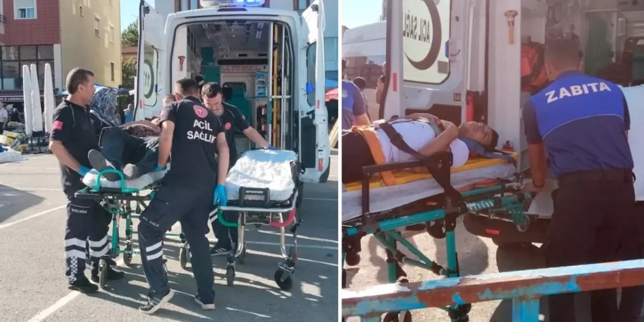 Pazar yerine silahlı saldırı! 1'i ağır 8 kişi yaralandı