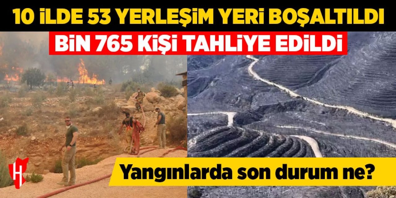 Yangınlarda son durum ne? Bir itfaiye eri hayatını kaybetti