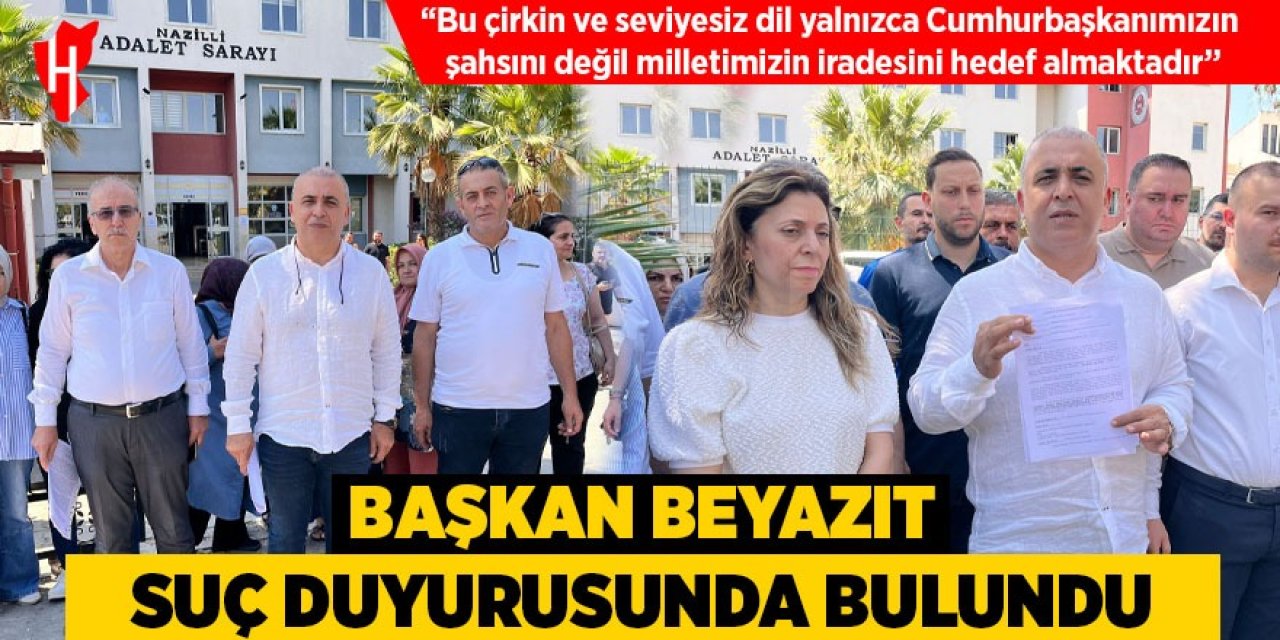AK Parti Nazilli "baş belası" ifadelerine sessiz kalmadı