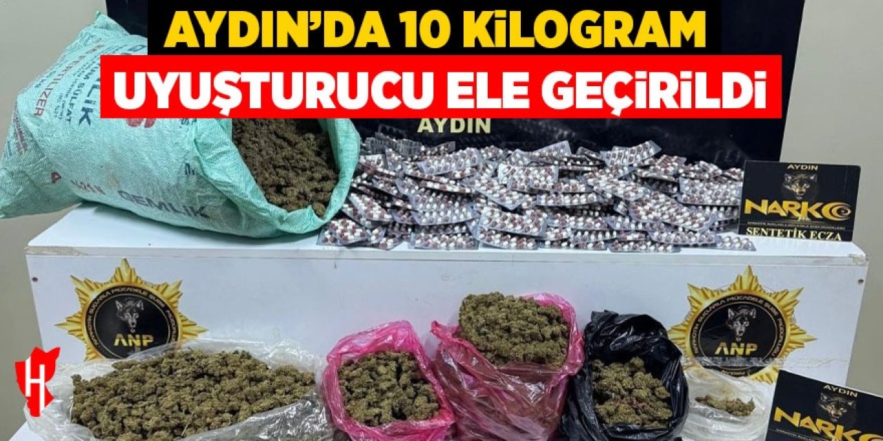 Aydın'da uyuşturucu operasyonu: 2 tutuklama