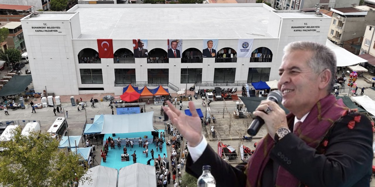 Söz verdi yaptı! Buharkent’in yeni eserleri hizmete girdi